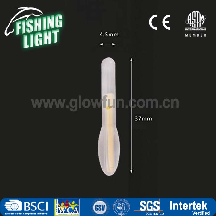 1.5 inch Powder Bulb Fishing Glow Stick,Light Stick