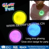 Glow Stick Badge 3inch Round Badge