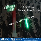 4.5*38mm Float Glow Stick Night Fishing Green Fluorescent Light