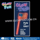 Glow Fly National Flag Wand for USA National's Day, Glow Stick Holiday Decoration